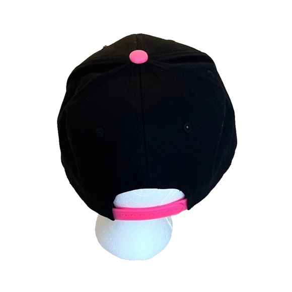 KB Ethos Snapback Trucker Cap; Lightbulb Design; Black/Pink; Adjustable - Picture 5 of 5